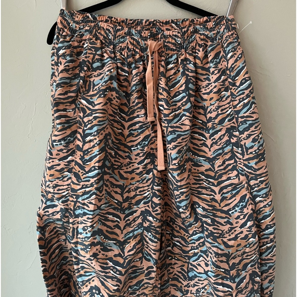 🧡NEW FREE PEOPLE FP MOVEMENT ZEPHYR PRINT BALLOON BAGGY PANTS L - Picture 6 of 8